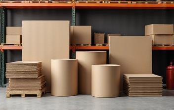 Various packaging materials rolls and sheets